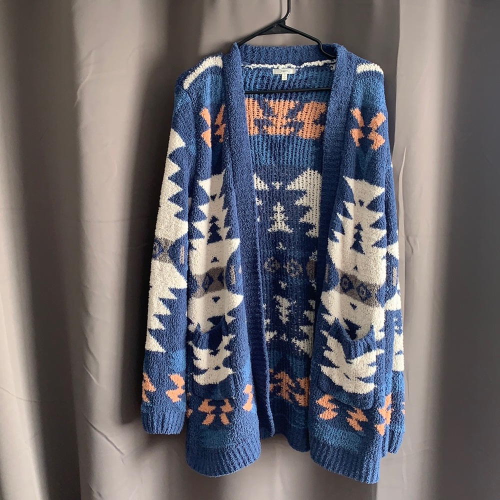 Aztec print Josifl cardigan.